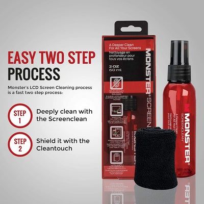 Monster Screen Clean 60ml Bottle