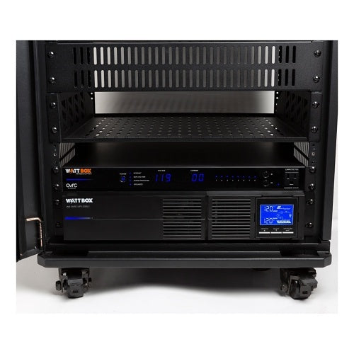WattBox WB-800CH1U-IPVM-8 1U Integrated Faceplate IP Power Conditioner, 8-Individually Metered and Controlled Outlets