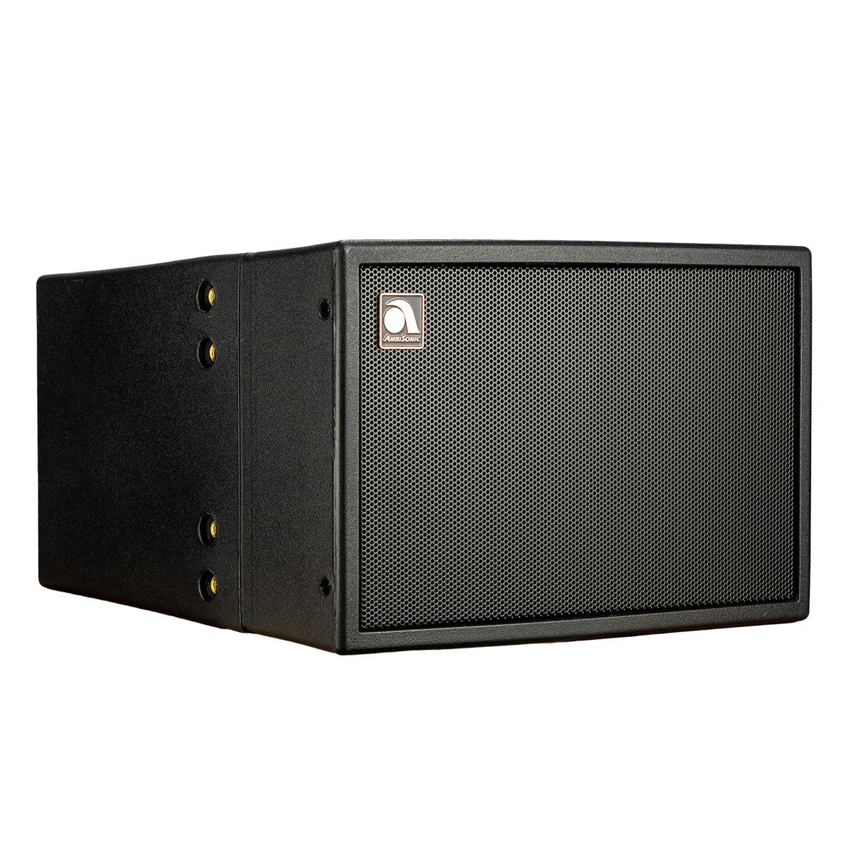 6.5HD-Line Array Outdoor Surface Speaker 70v BLK w-Bracket