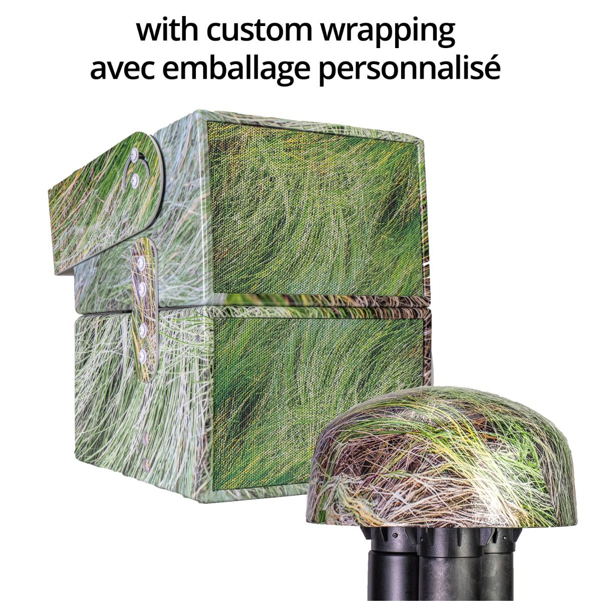 10in 300w Band Pass In Ground Subwoofer 8Ohm  Copper Canopy