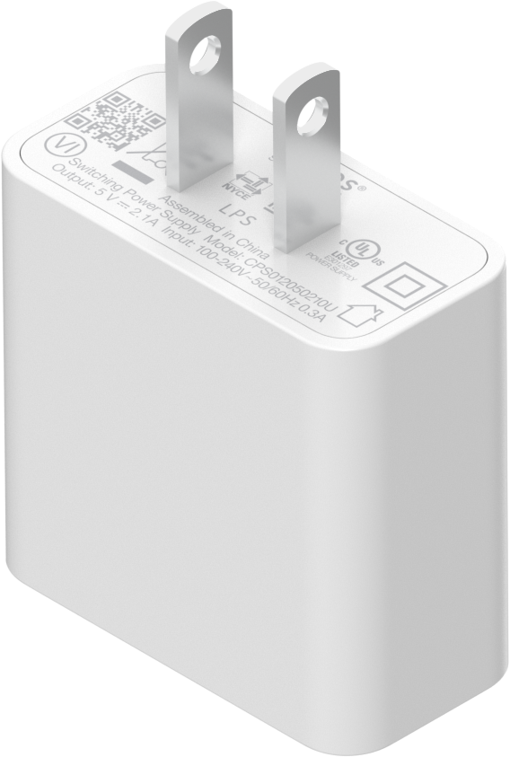 USB Adapter US (White)