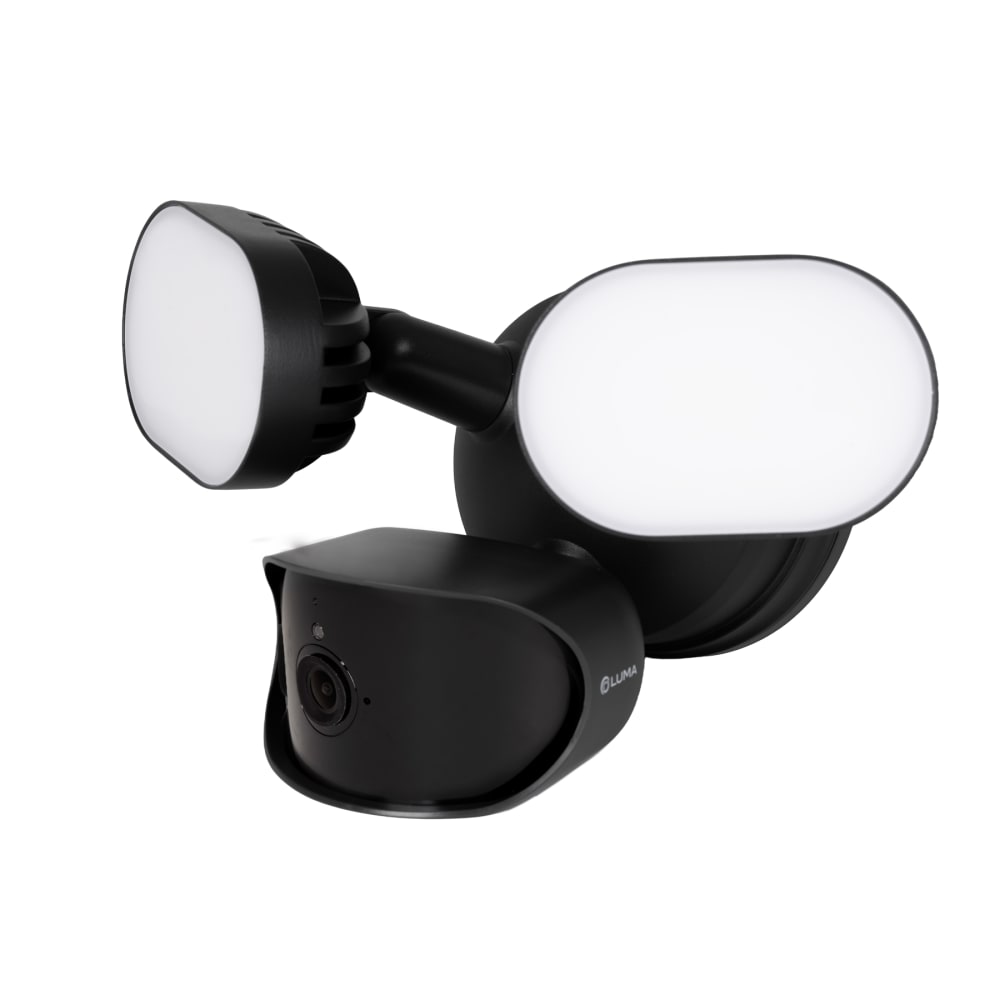 Luma Surveillance™ X20 4MP IP Wi-Fi Floodlight Camera Active Deterrence (Black)