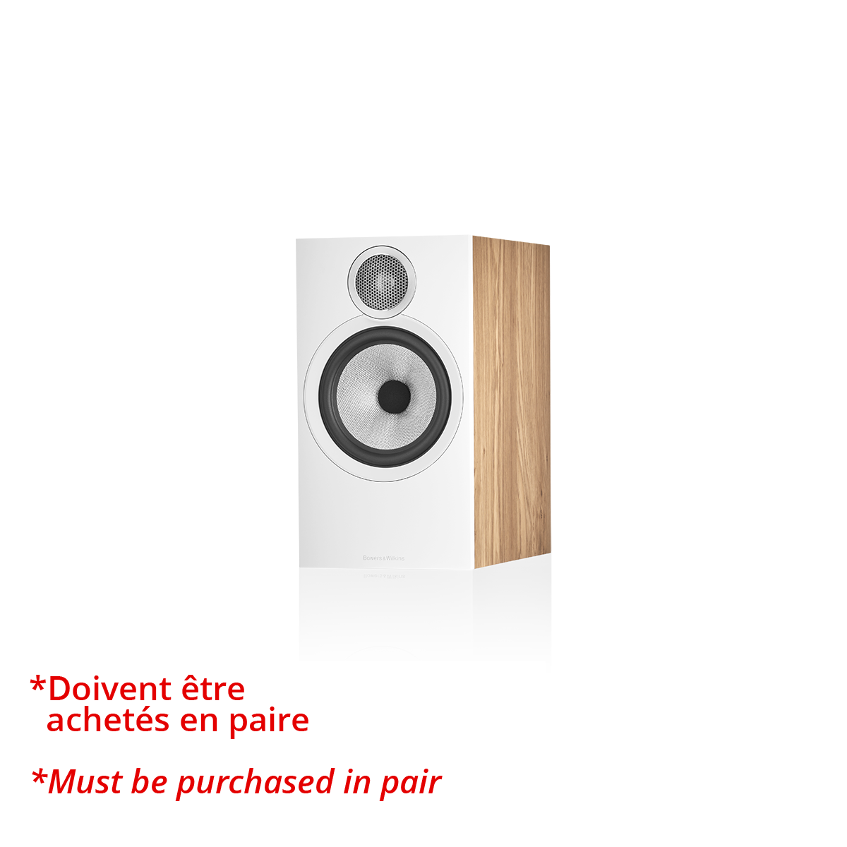 600-Series3, 5in Bookshelf, Oak, EACH (Must Buy Pair)