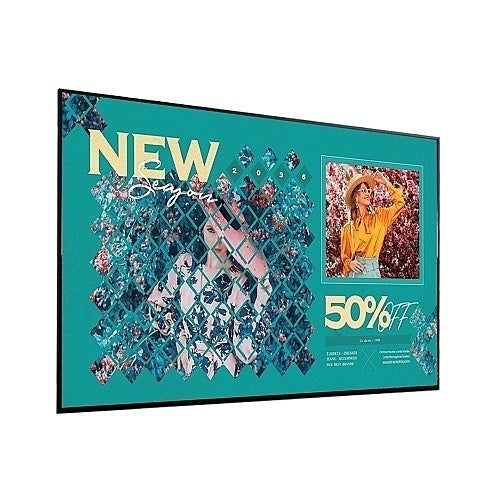 Sony Pro FW50EZ20L BRAVIA EZ20L Series 50\\" 4K LCD Business-Friendly Professional Display with Easy Content Sharing, Control and Customization, Black