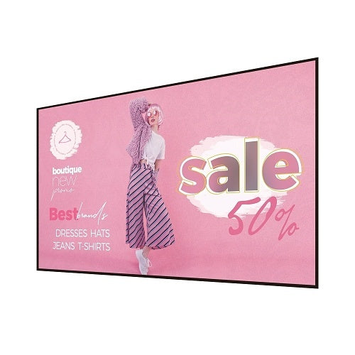 Sony Pro FW55EZ20L BRAVIA EZ20L Series 55\\" 4K LCD Business-Friendly Professional Display with Easy Content Sharing, Control and Customization, Black