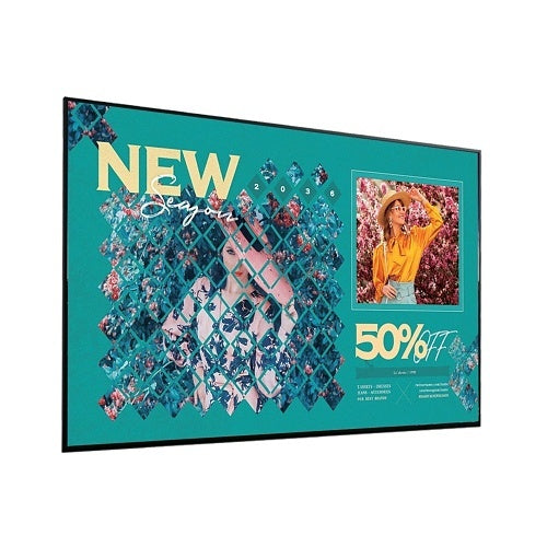 Sony Pro FW75EZ20L BRAVIA EZ20L Series 75\\" 4K LCD Business-Friendly Professional Display with Easy Content Sharing, Control and Customization, Black