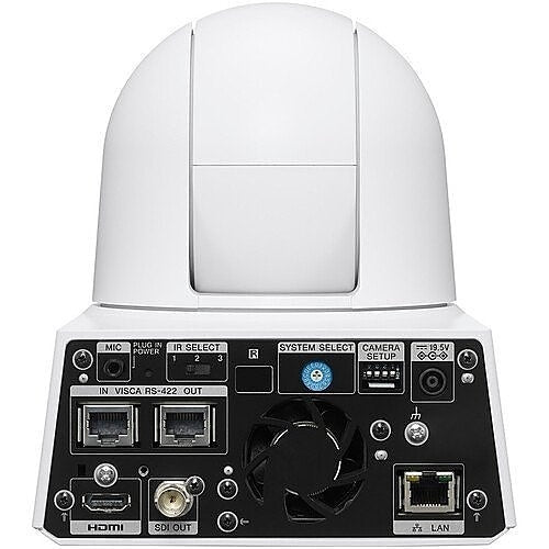 Sony Pro SRG-A40/W 4K PTZ Auto Framing with Built-In AI Analytics, 30x (with CIZ) Optical Zoom, White