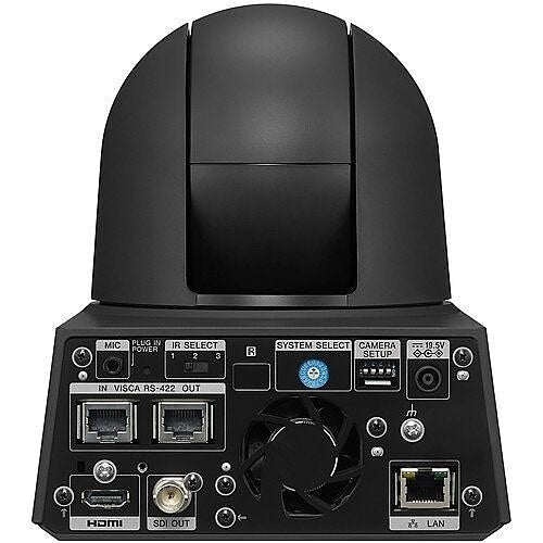 Sony Pro SRG-A40 4K PTZ Auto Framing with Built-In AI Analytics, 30x (with CIZ) Optical Zoom, Black