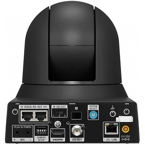 Sony Pro SRGX120N/4K Video Conference Camera, 12x Optical 4K PTZ, Black