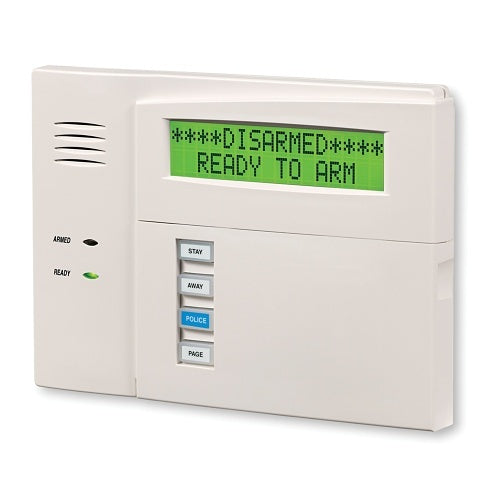 Resideo 6160RFC Deluxe Custom Alpha Keypad with Integrated Receiver for VISTA Systems