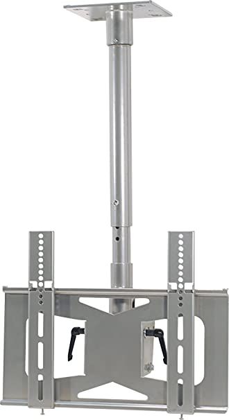 27 in - 42 in FLAT PANEL CEILING MOUNT - SILVER