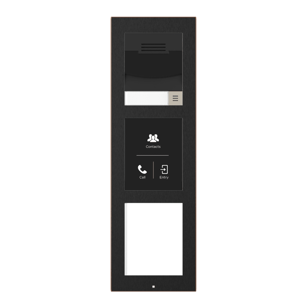 Control4® DS3 3-Module Touch Door Station - Surface Mount (Venetian Bronze)