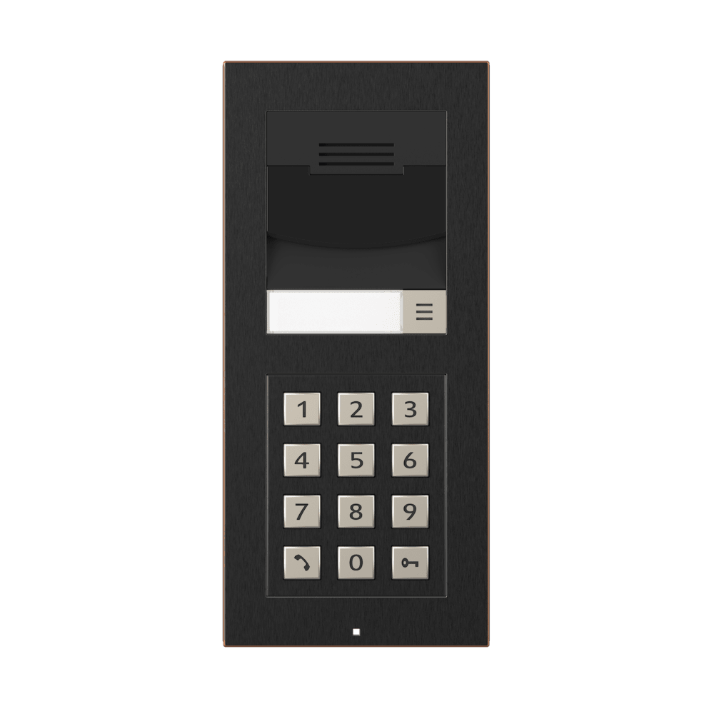 Control4® DS3 2-Module Keypad Door Station – Surface Mount (Venetian Bronze)