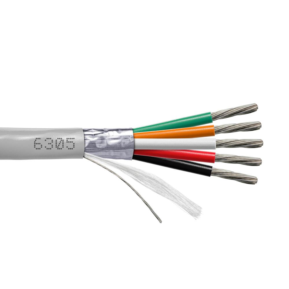 Provo Multi-Conductor 14-5c STR TC FL SH 105° C CSA FT4 UL RoHS – Grey JKT
