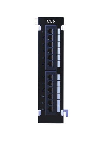 Category 5E Mini Patch Panel- Type: 12 Port