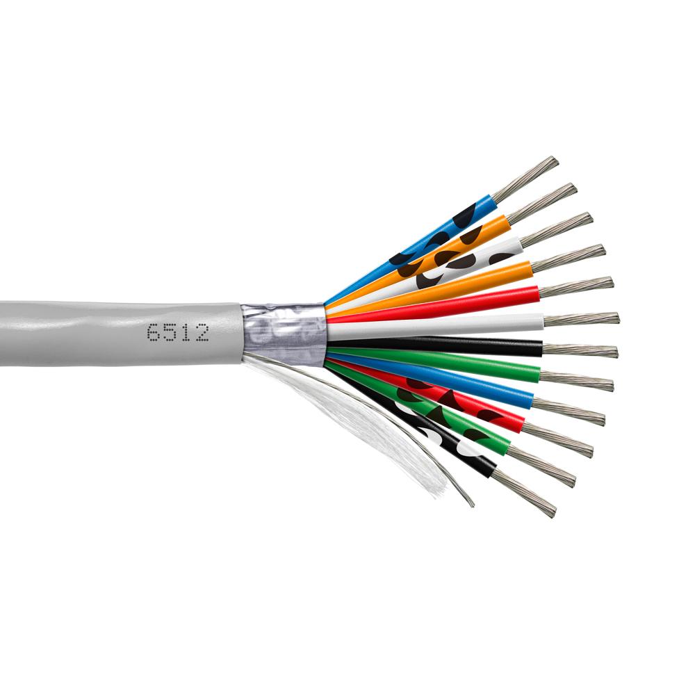 Provo Multi-Conductor 18-12c STR TC FL SH 105° C CSA FT4 UL RoHS – Grey JKT