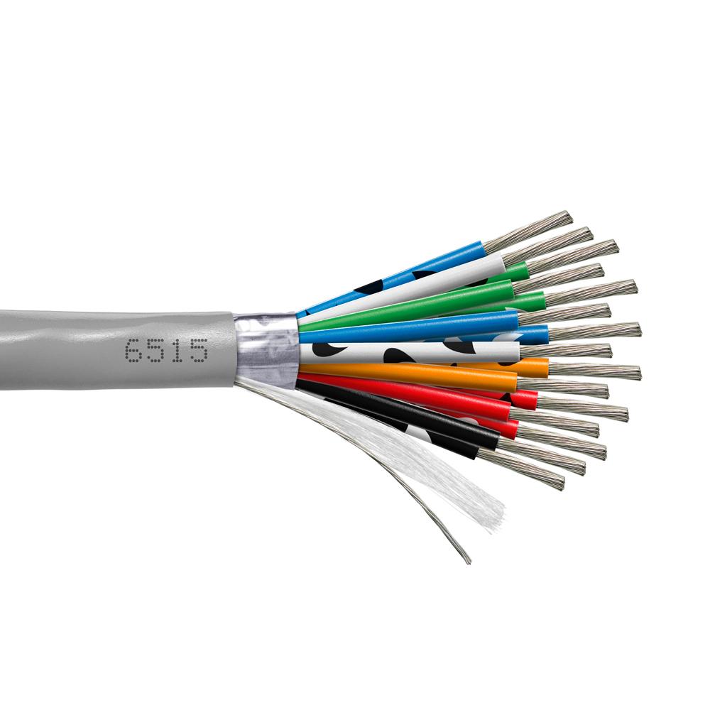 Provo Multi-Conductor 18-15c STR TC FL SH 105° C CSA FT4 UL RoHS – Grey JKT