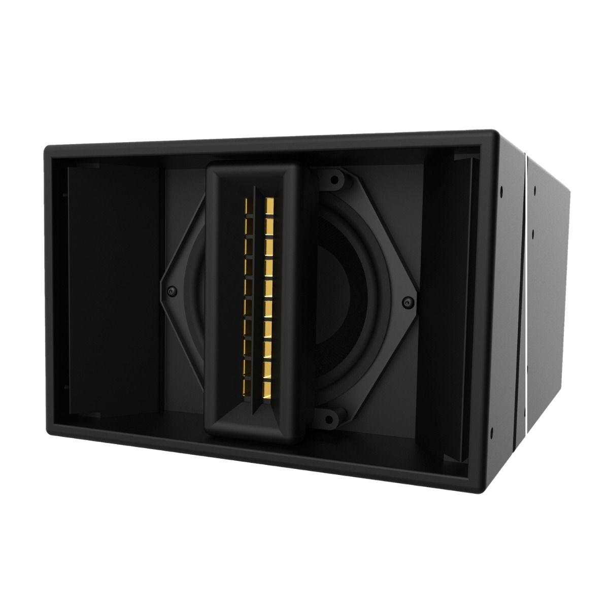 6.5HD-Line Array Outdoor Surface Speaker 8ohm WHT w-Bracket
