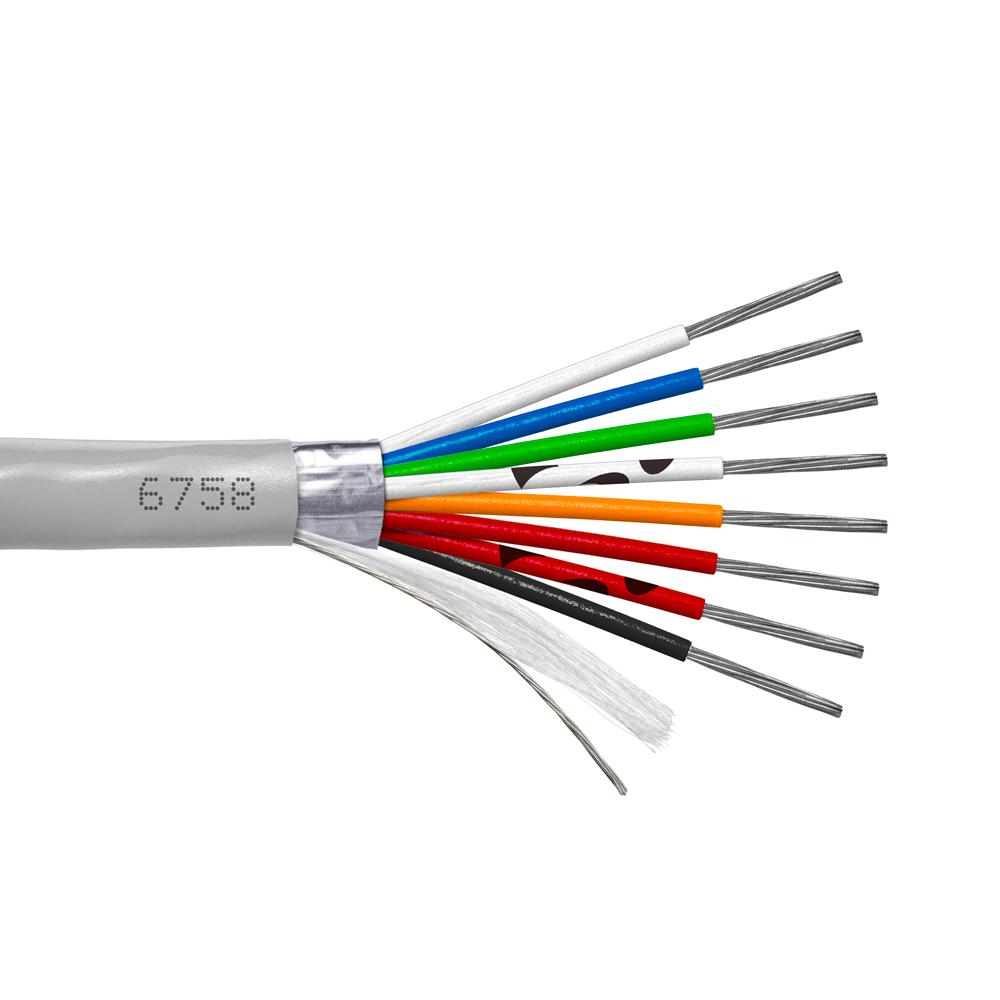 Provo Multi-Conductor 20-8c STR TC FL SH 105° C CSA FT4 UL RoHS – Grey JKT