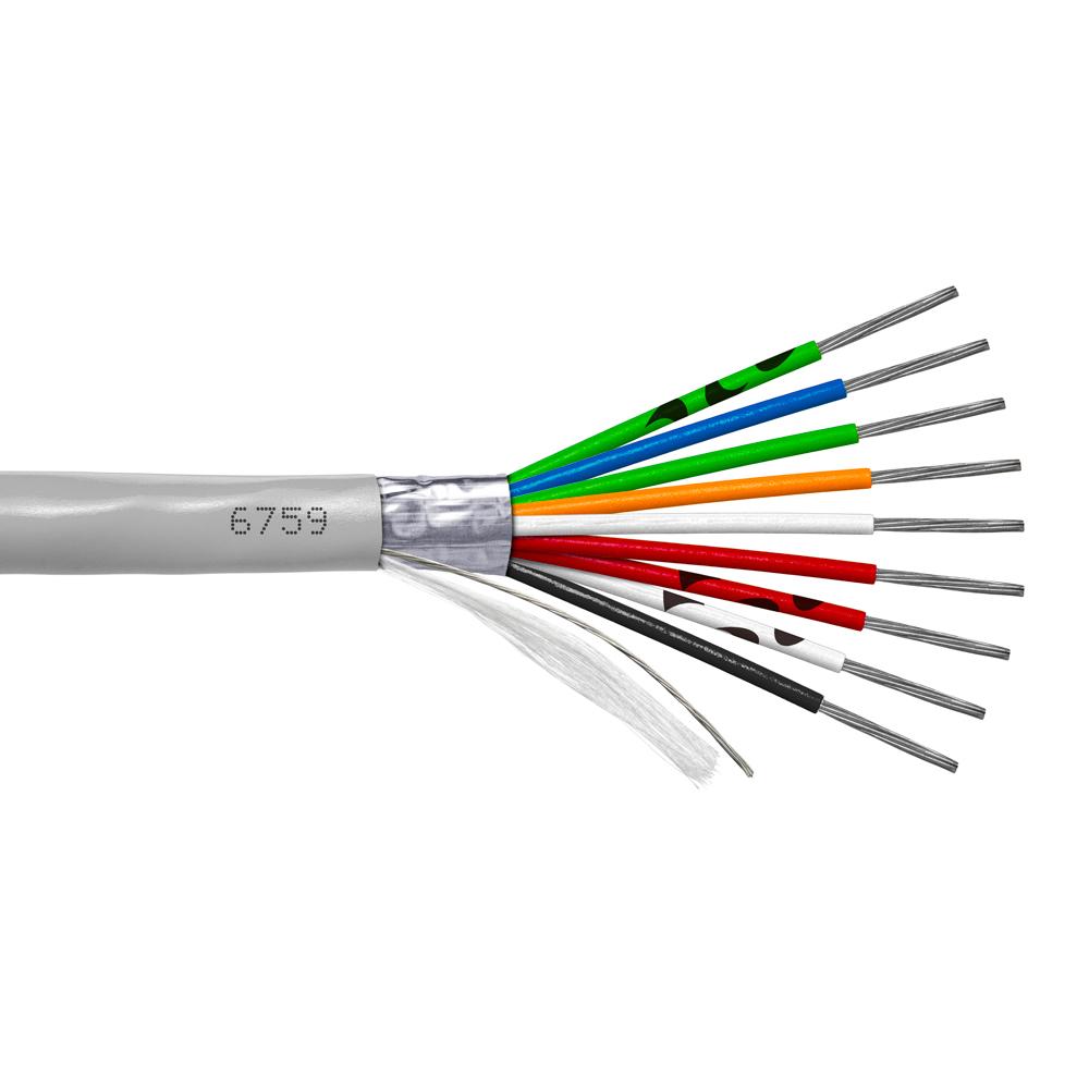 Provo Multi-Conductor 20-9c STR TC FL SH 105° C CSA FT4 UL RoHS – Grey JKT