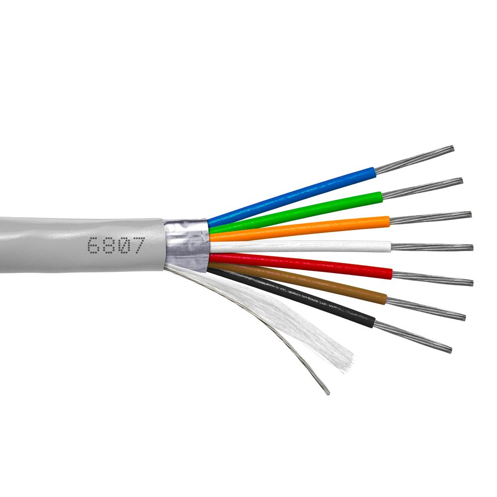 Provo Multi-Conductor 24-7c STR TC FL SH 105° C CSA FT4 UL RoHS – Grey JKT