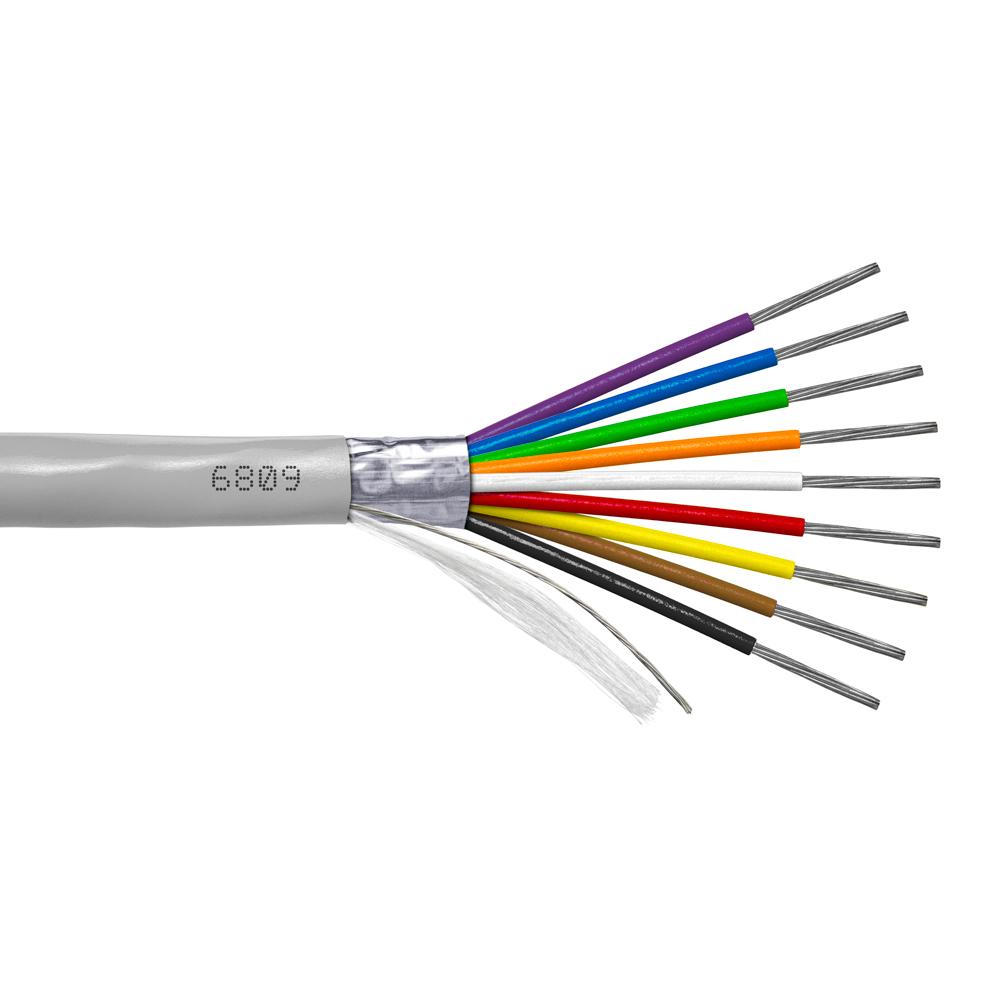 Provo Multi-Conductor 24-9c STR TC FL SH 105° C CSA FT4 UL RoHS – Grey JKT