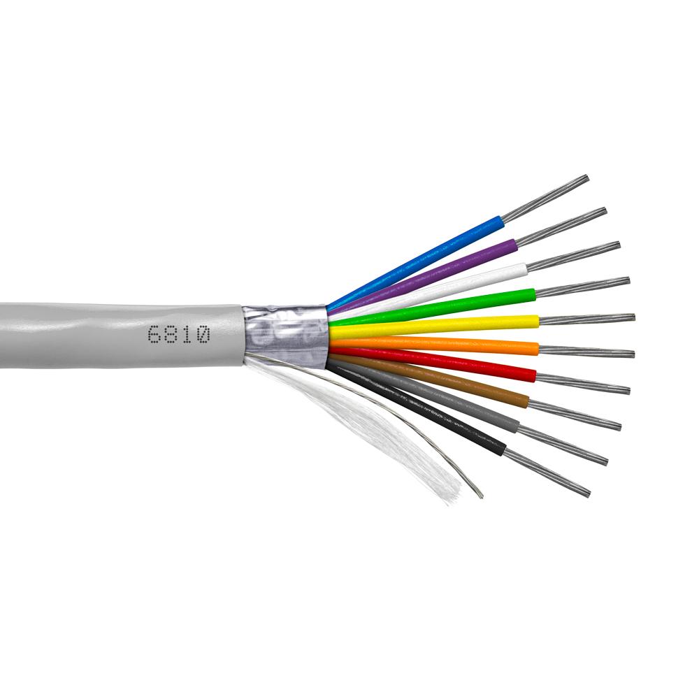 Provo Multi-Conductor 24-10c STR TC FL SH 105° C CSA FT4 UL RoHS – Grey JKT
