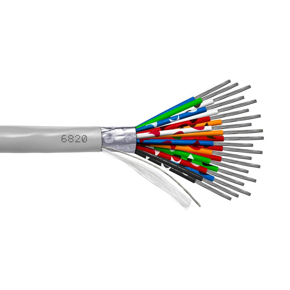Provo Multi-Conductor 24-20c STR TC FL SH 105° C CSA FT4 UL RoHS – Grey JKT