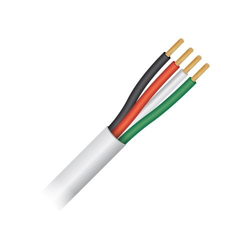 Paige 1U22042B1 22/4c Stranded, Non-Plenum, White Jacket, 1000' Box
