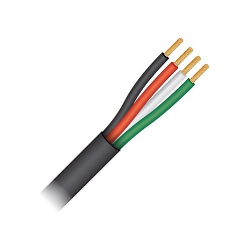 Paige 741804BK 18/4c Stranded, Non-Plenum, Black Jacket, 1000' Box