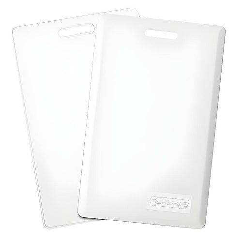 Schlage 8543 CardTrax MIFARE DESFire EV3 Smart Card, 4K Byte/32K Bit, White