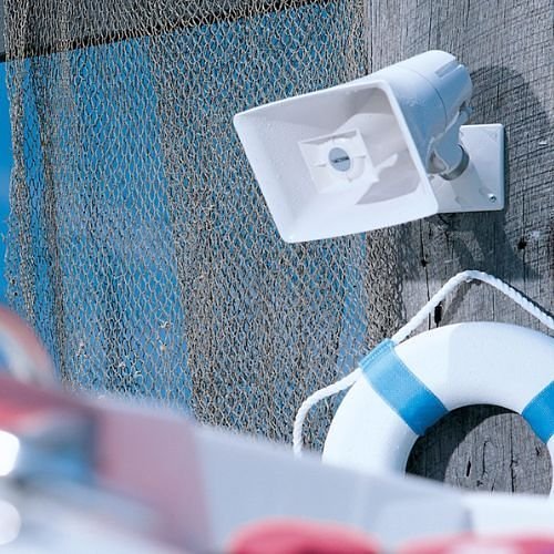 Valcom V-1030M One-Way Indoor/Outdoor High-Efficiency 5W Marine Horn, Gray