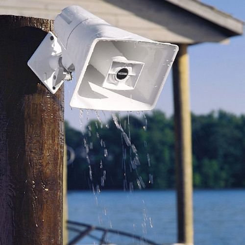 Valcom V-1036M One-Way High-Efficiency 15W Marine Horn, White