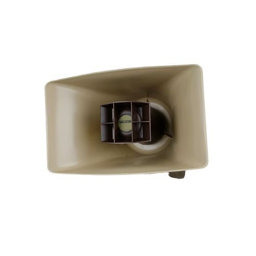 Valcom V-1038 One-Way High-Efficiency Built-in 30W Horn, Beige