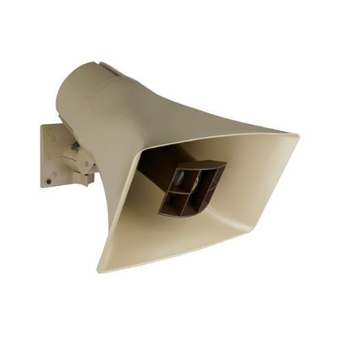 Valcom V-1038 One-Way High-Efficiency Built-in 30W Horn, Beige