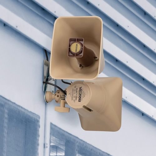 Valcom V-1050C One-Way Bi-Directional 5W Horn, Beige