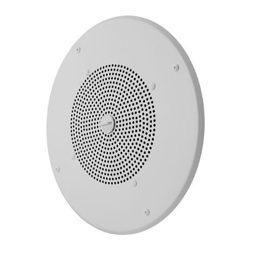 Valcom V-1220 One-Way 8\\" Round Ceiling Speaker, White