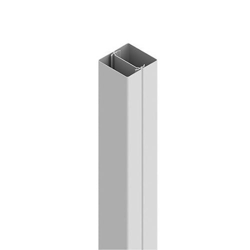 Wiremold 25DTC-4WH 25DTC Series Blank Steel Pole, 10\'L, TAA Compliant, White