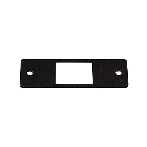Wiremold AV9008BK Keystone Jack Plate, Black, TAA Compliant
