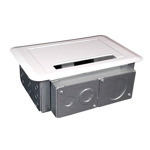 Wiremold EFSB4 Evolution Four Gang Wall Box, TAA Compliant