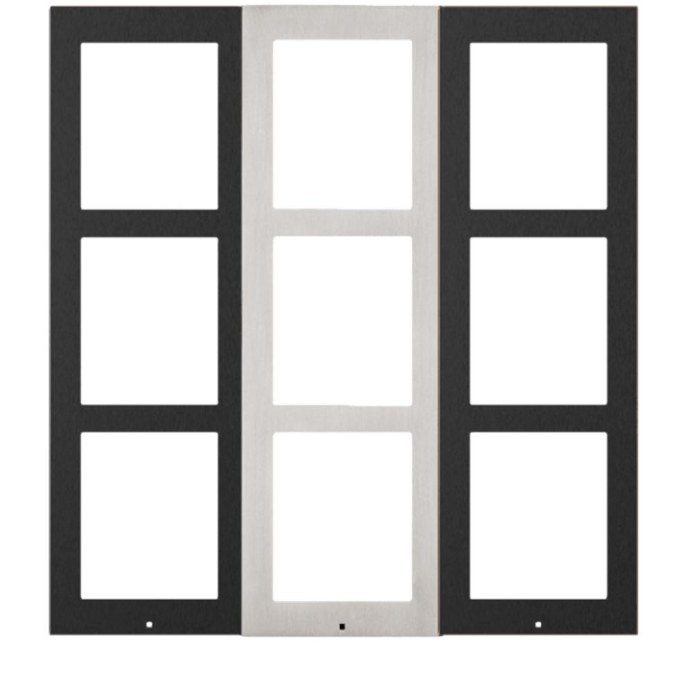 Control4® DS3 3-Module Touch Door Station - Surface Mount (Brushed Nickel)