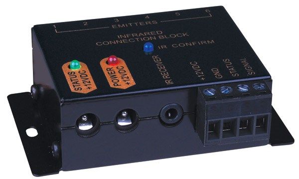 One Zone Six Source IR Kit with In-Wall Receiver