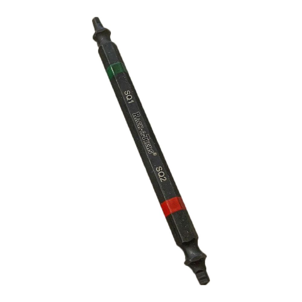 Impact Bit - Double Ended-Robertson #2 & #1 x 4in -Red-Green