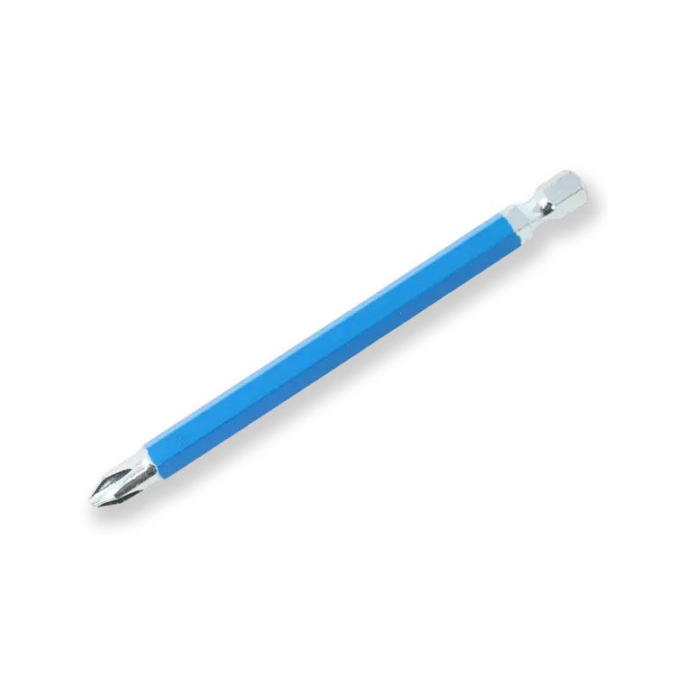 Driver Bit - #2 Blue Phillips x 6in
