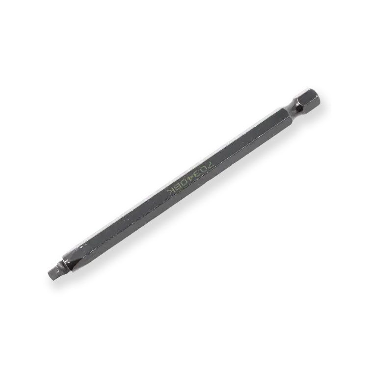 Driver Bit - #3 Black Square x 4in