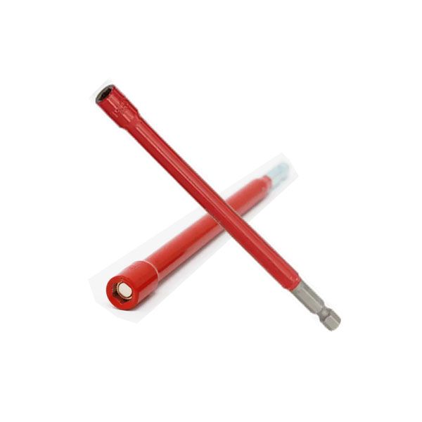 Hex Bit - 1/4in Red x 6in