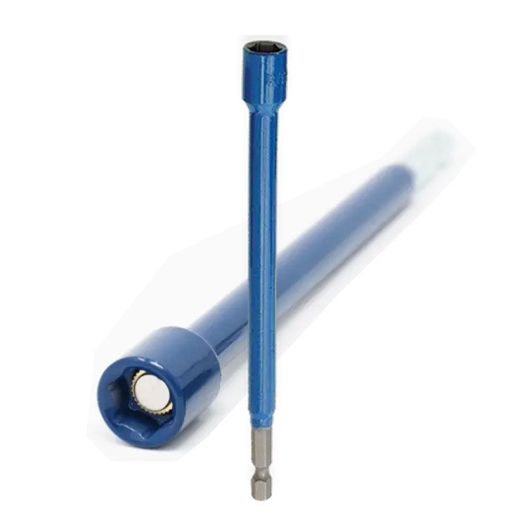 Hex Bit - 3/8in Blue x 6in