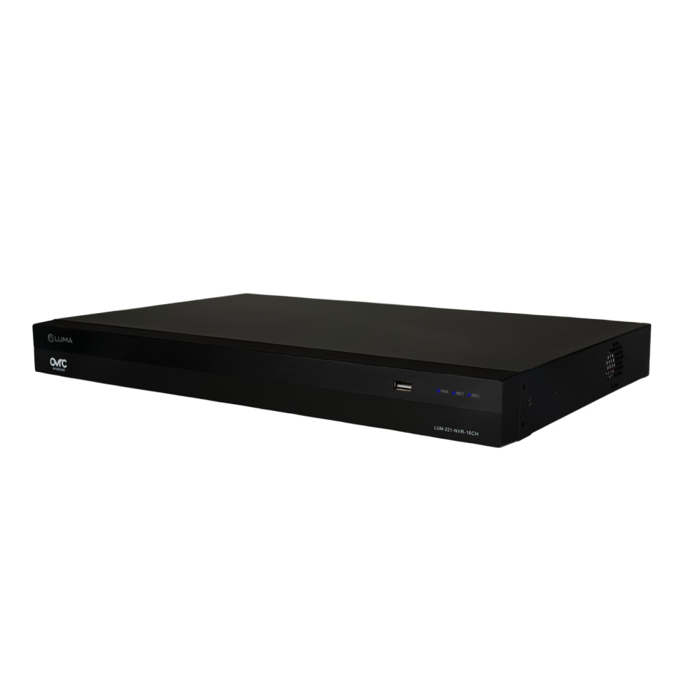Luma Surveillance™ 221 Series NVR - 16 Channels | 6TB
