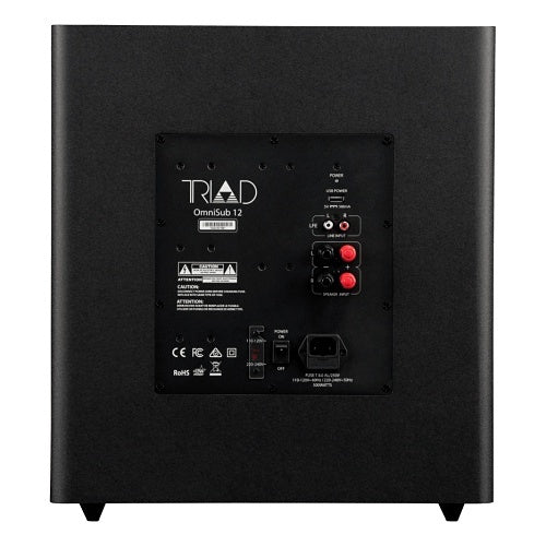 Triad 22120-1 In-Room Omni Subwoofer, 12\\" Driver