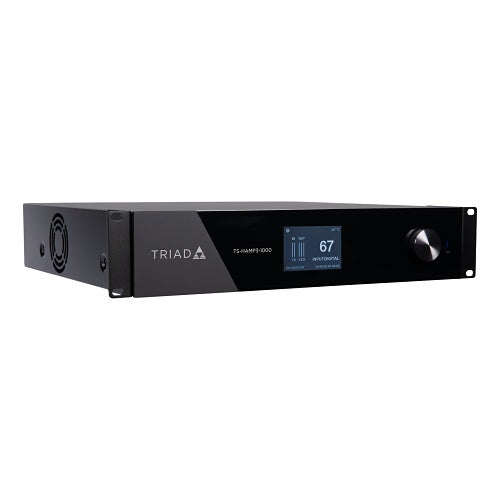 Triad TS-HAMP3-1500 DSP Amplifier 1500W x 3, 70V, 8Ohms